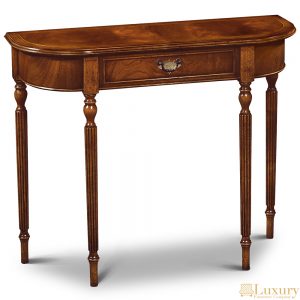 Mahogany Hall Table with Drawer