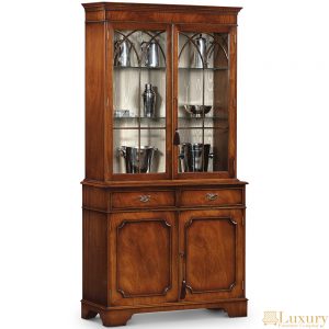 Classic Solid Mahogany 2 Door Cabinet