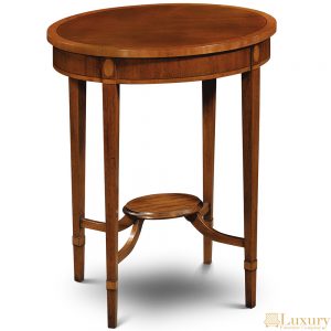 Jamison Antique Mahogany Oval Tea Table