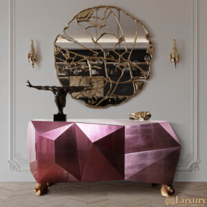 Luxury Jewel Amethyst Sideboard