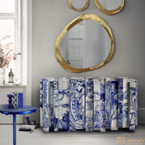 Hesketh Luxury Blue Sideboard