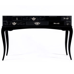Yancy Black Console Table