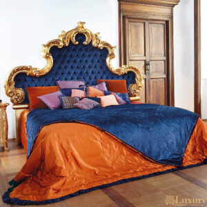 Aurora Gold Padded French Luxury Bed