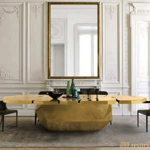 Gold Leaf Limited Edition Luxury Dining Table