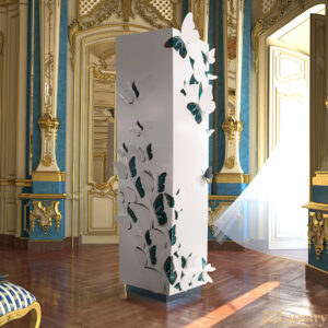 Luxury Swarovski® Crystal Butterfly Cabinet