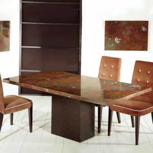 Skyla Desert Stone Dining Table