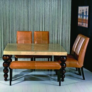 Bramley Square Tivoli Marble Dining Table