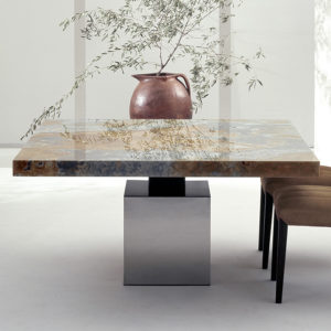 Alamo Princess Onyx Marble Square Dining Table