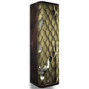 Kandar Tall Storage Luxury Cabinet