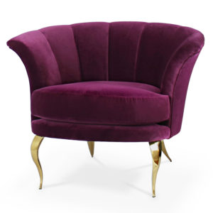 Bailie Luxury Velvet Chair