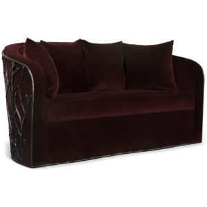 Elysia Designer Velvet Sofa