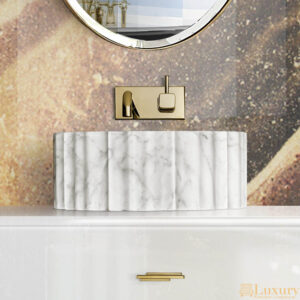Saffron Luxury Marble Sink