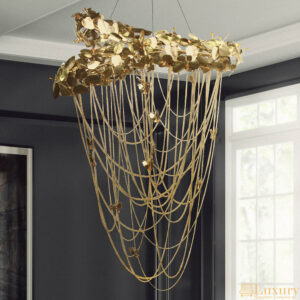 Maaria Luxury Gold Chandelier