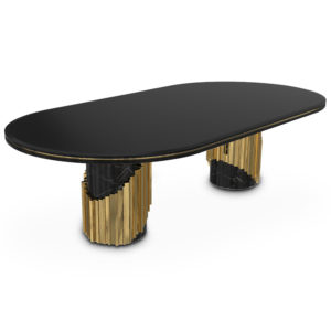 Leonie Oval Luxury Dining Table
