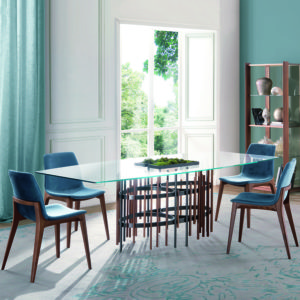Tamana Glass Designer Dining Tables