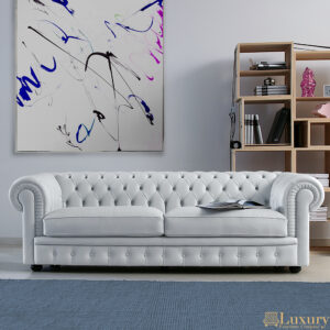 Whitby Luxury Chesterfield Leather Sofa