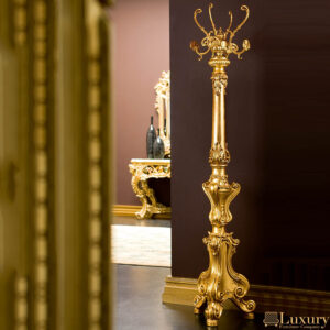 Gold Versailles Tall Coat Stand