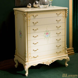 Baroque Luxury Chest of 7 Drawers