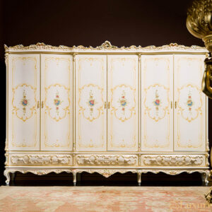 Olena French 6 Door Luxury Wardrobe