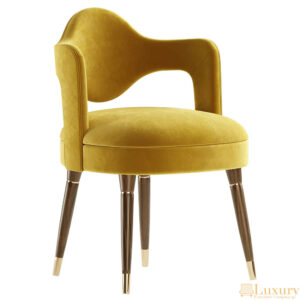 Chloe Designer Fabric Dining Chair