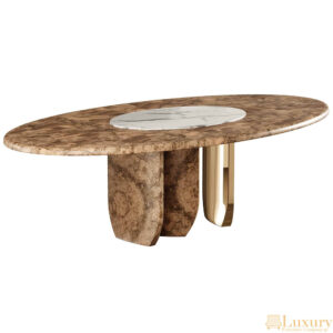 Panashe Luxury Oval Dining Table