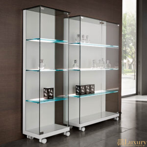 Madia Designer Glass Display Cabinets