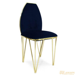 Haley Lux Gold Dining Chair