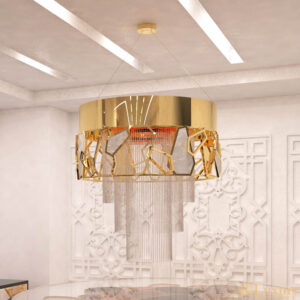 Magoli Magnesite Chandelier