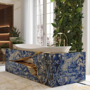 Hesketh Luxury Gold Bathtub