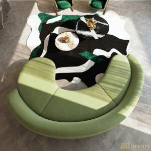 Gwen Designer Curved Sofa
