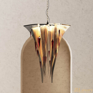 Luxury Melora Gold Suspension Lamp