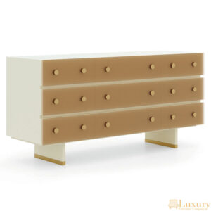 Milton Glass Chest of Drawers