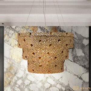 Edison Gold Luxury Chandelier