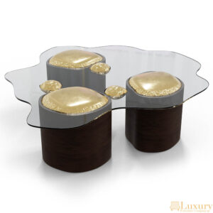 Mali Designer Glass Center Table