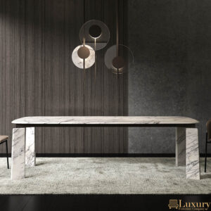 Livia Luxury Marble Dining Table