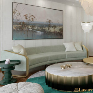 Baco Designer Large Curved Sofa