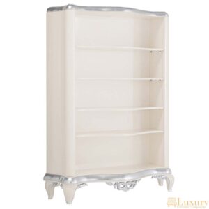 Corey Silver Leaf Bookcase