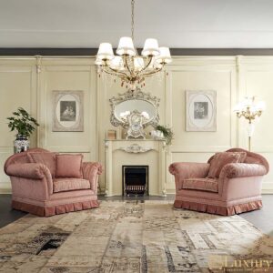 Stefania Classic Upholstered Armchair