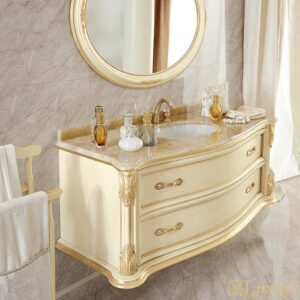 Greta Marble Bathroom Sink Cabinet