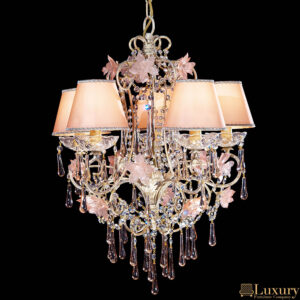 Elisa 5 Shade Luxury Chandelier