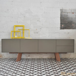 Adelmo Designer Grey Sideboards