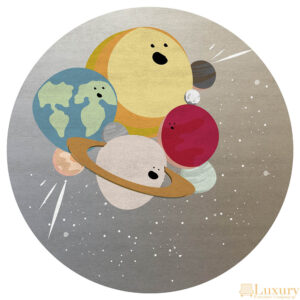 Solar Designer Round Rug