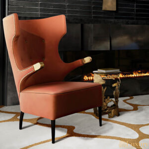 Santiago Contemporary Tall Armchair
