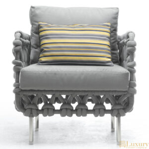Canaya Luxury Woven Armchair