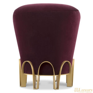 Natal Luxury Velvet Stool