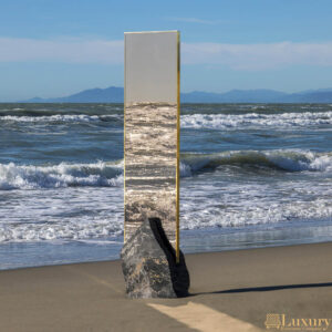 Langen Marble Tall Floor Mirror