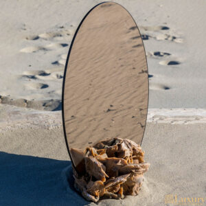Rabak Desert Stone Standing Mirror