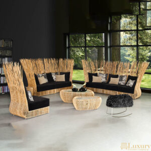 Yangon Luxury Rattan Sectional Sofas