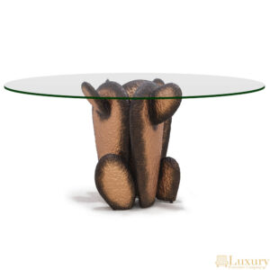 Cactus Copper Round Dining Table