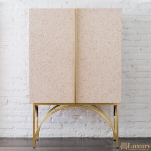 Darvaza Muxury Marble Tall Cabinet
